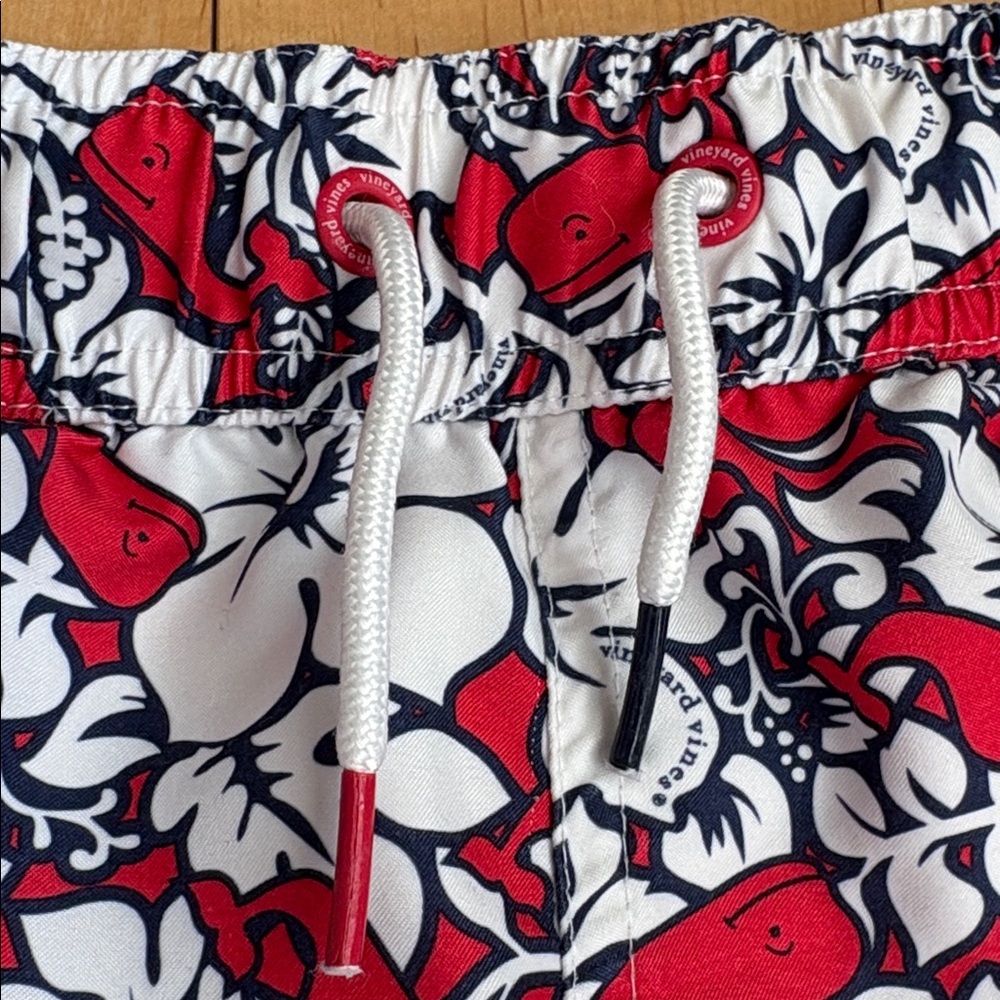 Vineyard Vines Toddler Boys Swim Trunks Shorts Red size 4 5 4/5, XS Target - Picture 2 of 6